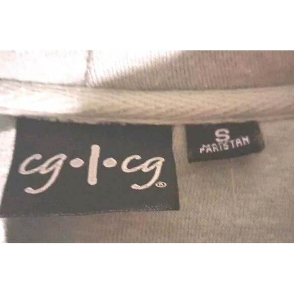 cg.l.cg Womens size Small Sage Green Hooded Jacket full zip - Picture 3 of 7